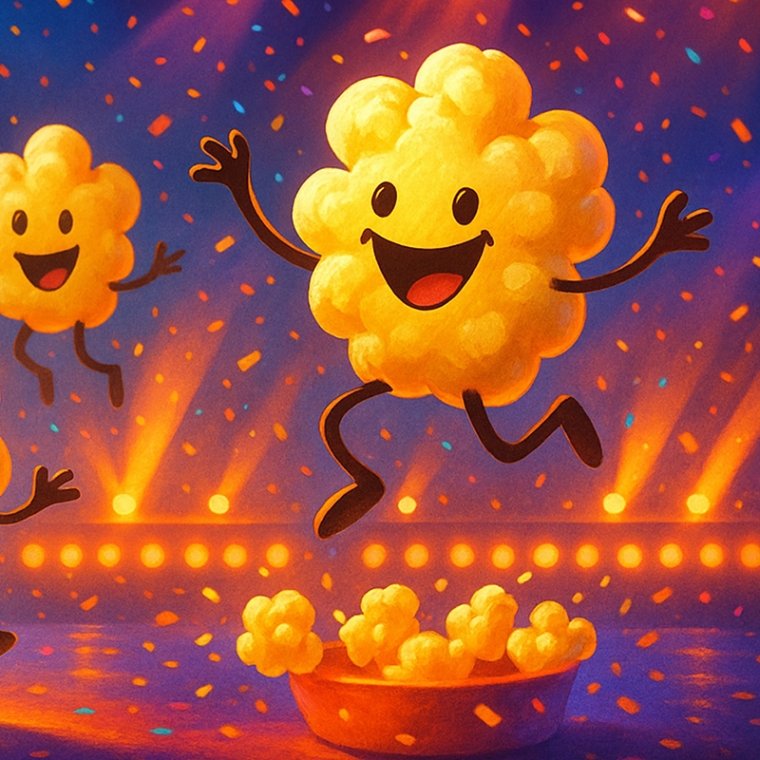 Pipoquinha Amarelinha